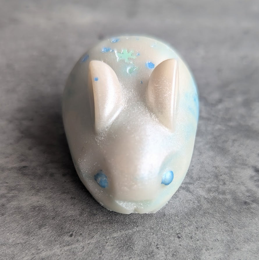 Blueberry Frosting Wax Bunny Shape