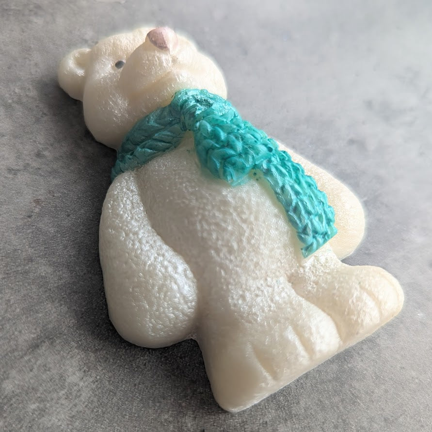 Mint Snowballs Wax Polar Bear Shape