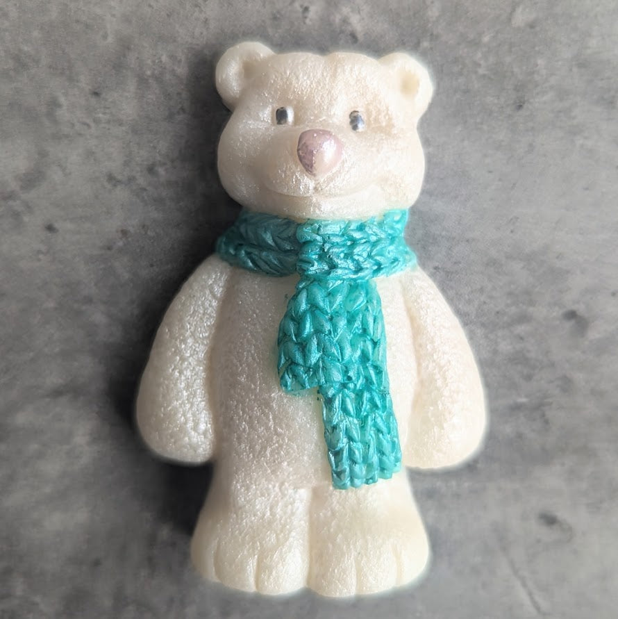 Mint Snowballs Wax Polar Bear Shape