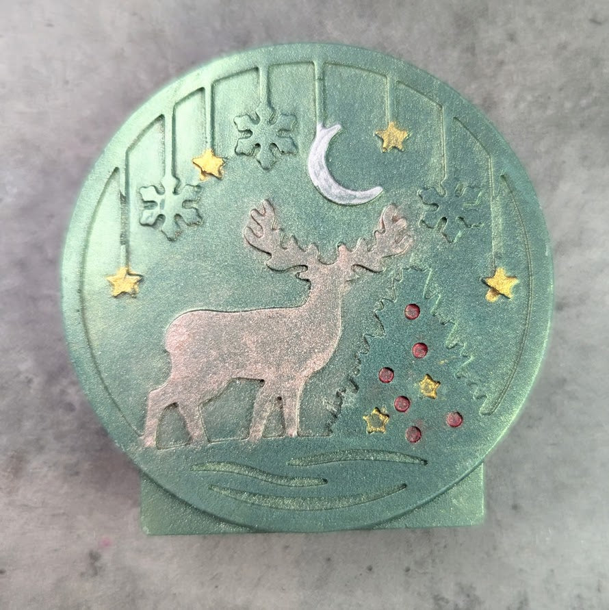 Seasons Greetings Wax Slab